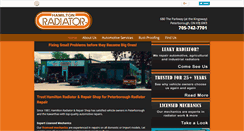 Desktop Screenshot of hamiltonradiator.com